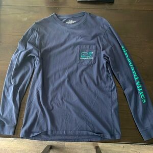 Mens long sleeve vineyard vines shirt size medium